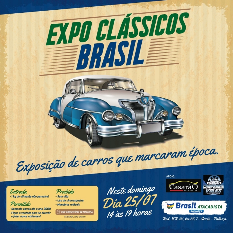 EXPOSIÇÃO CARROS ANTIGOS CONJUNTO NACIONAL