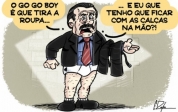 Chargistas relembram momentos marcantes no jornal