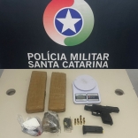 Bope apreende arma, munições e drogas em ação no bairro Bela Vista