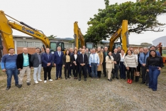 Palhoça recebe equipamento agrícola do Governo do Estado