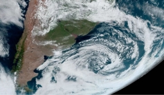 Ciclone extratropical pode provocar chuva e fortes rajadas de vento em Palhoça