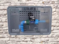 Concessionária Águas de Palhoça orienta sobre a instalação da caixa padrão