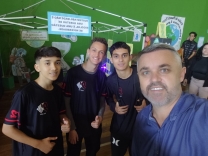Vereador André Xavier prestigia Feira de Ciências da escola Pedro Ivo Campos