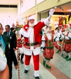Chegada do Papai Noel marca início da Campanha Natal Sensacional do ViaCatarina