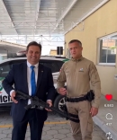 Deputado Sérgio Guimarães já destinou mais de R$ 1,5 milhão para segurança pública de Palhoça