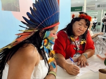 Tensões relacionadas a Terra Indígena do Morro dos Cavalos são levadas à COP30