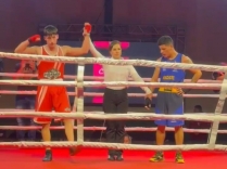 Léo Weiss retorna aos ringues com vitória na Copa SC de Boxe
