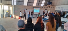 Colaboradores da Águas de Palhoça participam de apresentação do programa Respeito Dá o Tom