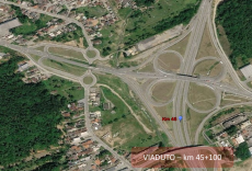 Obras na marginal da BR-101 e no Contorno Viário causam mudanças no trânsito de Palhoça
