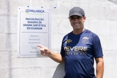 Amaro Junior celebra os 98 anos de fundação do Guarani de Palhoça com festa e...