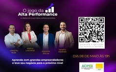 Evento da Acip propõe virada de chave para empreendedores com especialistas em alta performance