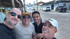 Amigos festejam o aniversário do eterno “Mocinho”