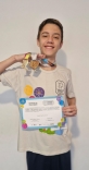 Estudantes de Palhoça recebem medalha de ouro na Olimpíada Brasileira de Matemática
