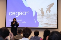 Presidente da Aegea SC destaca impacto social do saneamento em evento da Lide SC em...