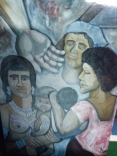 Obras de arte sobre a Via Sacra são retiradas da parede da Igreja Matriz
