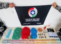 Polícia de Choque apreende granada, munições e drogas no Frei Damião