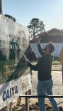 Vereador Pakão acompanha início das obras na rua Benta Martins Ribeiro, na Praia de Fora