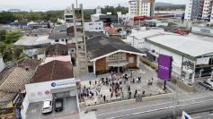 Comunidade Luterana em Palhoça celebra reinauguração da Torre dos Sinos
