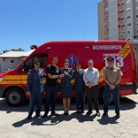 Vereador Juninho participa de solenidade histórica no Corpo de Bombeiros de Palhoça