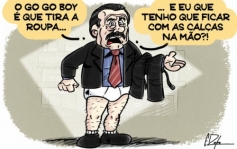 Chargistas relembram momentos marcantes no jornal